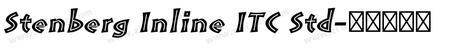 Stenberg Inline ITC Std字体转换